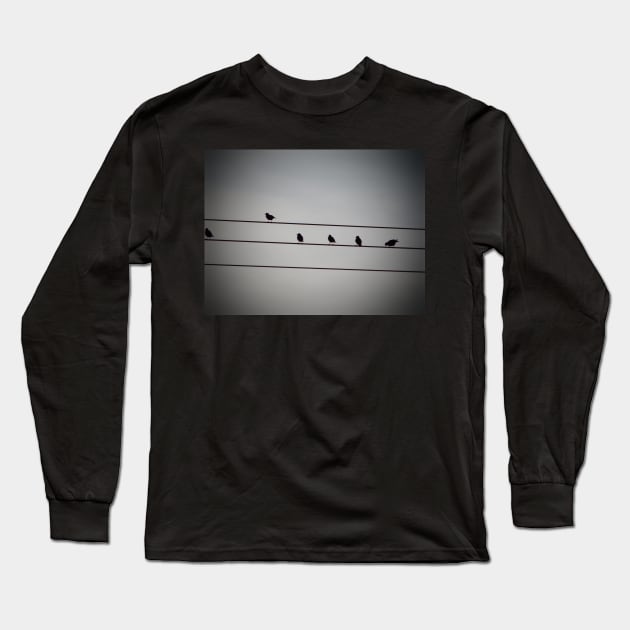 Shadow Line Long Sleeve T-Shirt by TrapperWeasel